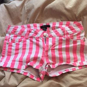 Striped shorts